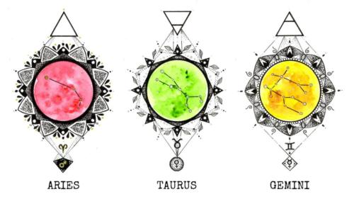 Aries - Taurus - Gemini